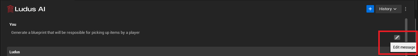 Screenshot showing an edit icon