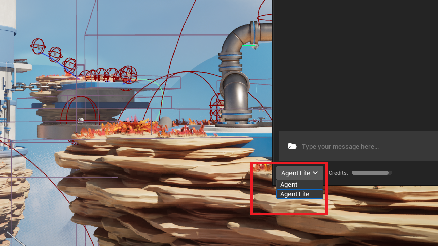 Mode selection in plugin