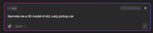 Basic user prompt before improvement.